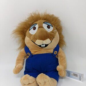Little Critter Plush Toy 13" Hilarious Fluffy Hair & Blue Overalls